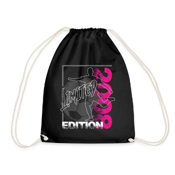 Limited Edition 2008 Limited Edition Fußball - Turnbeutel - Schwarz - Vorne