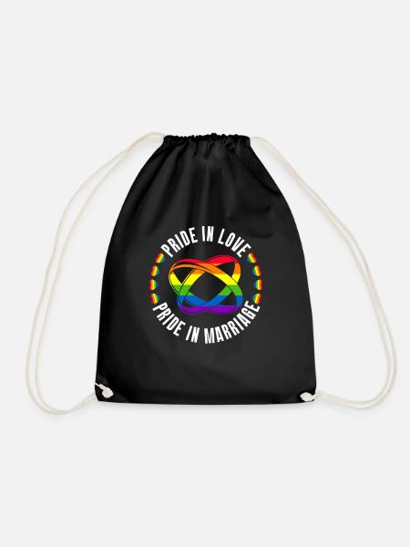 Mariage Gay Pride Mariage Gay - Sac de sport léger - noir