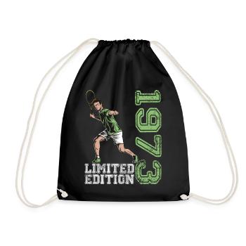 Édition limitée 1973 Tennis en édition limitée - Sac de sport léger - noir - Devant