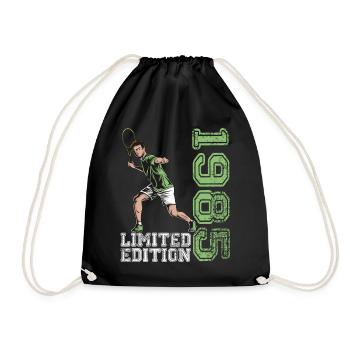 Limited Edition 1985 Limited Edition Tennis - Drawstring Bag - black - Front