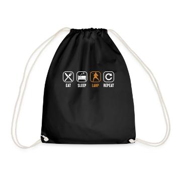 Manger Sommeil GN Répéter GN Armure Armes - Sac de sport léger - noir - Devant