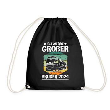 Big Brother 2024 - Drawstring Bag - black - Front