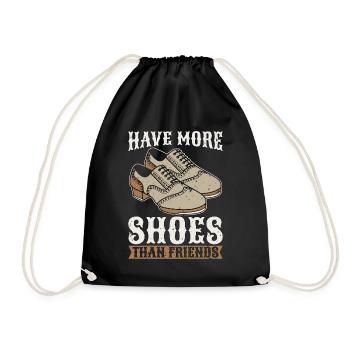 Tap Dance Avoir plus de chaussures Aime danser Tap Dancer - Sac de sport léger - noir - Devant