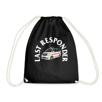Chemise d’Halloween, dernier intervenant Tee, cadeau pour - Sac de sport léger - noir - Devant