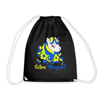Extra Magical Down Syndrome Awareness Bleu et - Sac de sport léger - noir - Devant