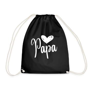 BEST DAD EVER! Dad Father's Day Motif Day Daddy! That - Drawstring Bag - black - Front
