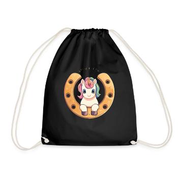 Licorne Saint-Patrick Licorne japonaise - Sac de sport léger - noir - Devant