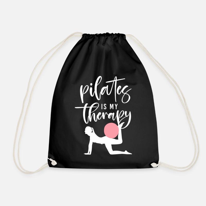 Pilates Instructor Teacher Pilates - Turnbeutel - Schwarz