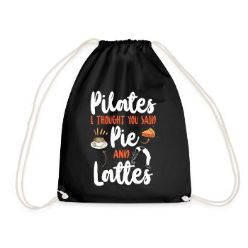 Instructeur de Pilates Professeur Jeu de mots - Sac de sport léger - noir - Devant
