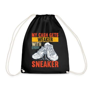 Sneakerhead Sneaker Collector - Sac de sport léger - noir - Devant