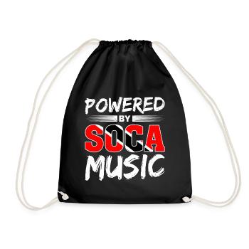 Soca Tanz Trinidad Tobago - Turnbeutel - Schwarz - Vorne