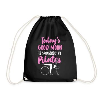 Pilates Instructor Teacher Today's - Turnbeutel - Schwarz - Vorne