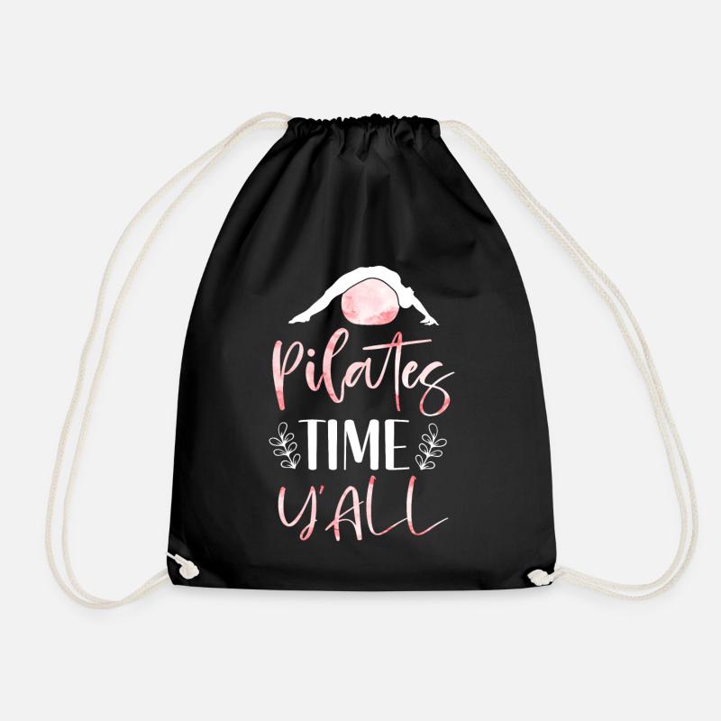 Pilates Instructor Teacher Girl - Turnbeutel - Schwarz
