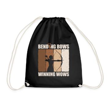 Arcs de flexion Winning Wows - Archer Bow - Sac de sport léger - noir - Devant