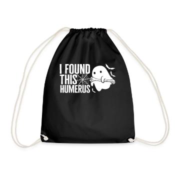 Chemise d’Halloween, j’ai trouvé ce T-shirt Humérus, cadeau - Sac de sport léger - noir - Devant