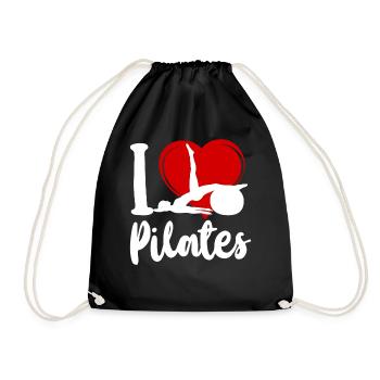 Instructeur de Pilates Enseignant Cœur I - Sac de sport léger - noir - Devant