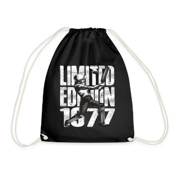 Limited Edition 1977 Limited Edition Cricket - Drawstring Bag - black - Front
