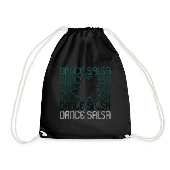Salsa Dance Salsa Mambo Music Lover Dance Sport - Turnbeutel - Schwarz - Vorne