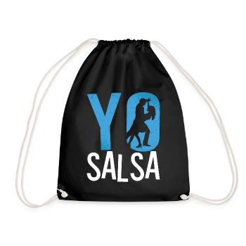 Salsa Dance Yo Salsa Loves Mambo Music Dance Sport - Turnbeutel - Schwarz - Vorne