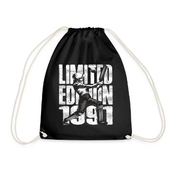 Limited Edition 1991 Limited Edition Cricket - Drawstring Bag - black - Front