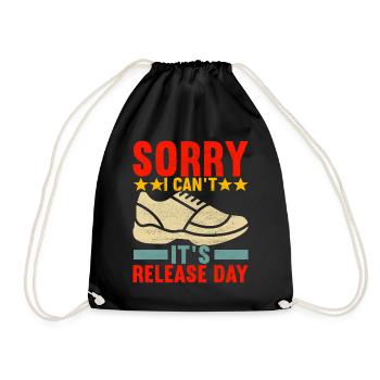Sneakerhead Sneaker Collector - Drawstring Bag - black - Front