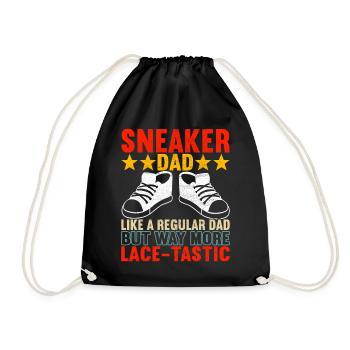 Sneakerhead Sneaker Collector - Drawstring Bag - black - Front