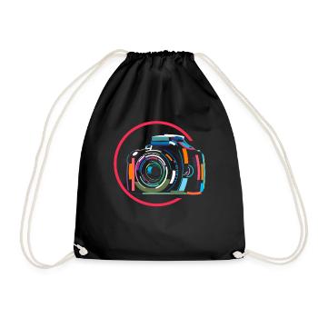 Photograph - Turnbeutel - Schwarz - Vorne