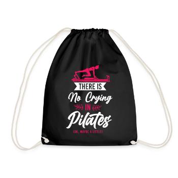 Pilates Instructor Teacher There - Drawstring Bag - black - Front