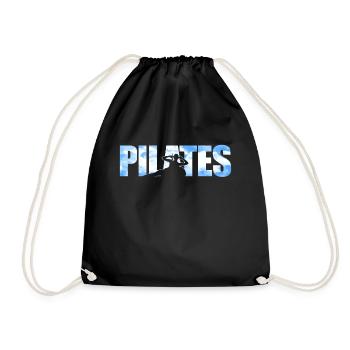 Pilates Instructor Teacher Pilates - Turnbeutel - Schwarz - Vorne