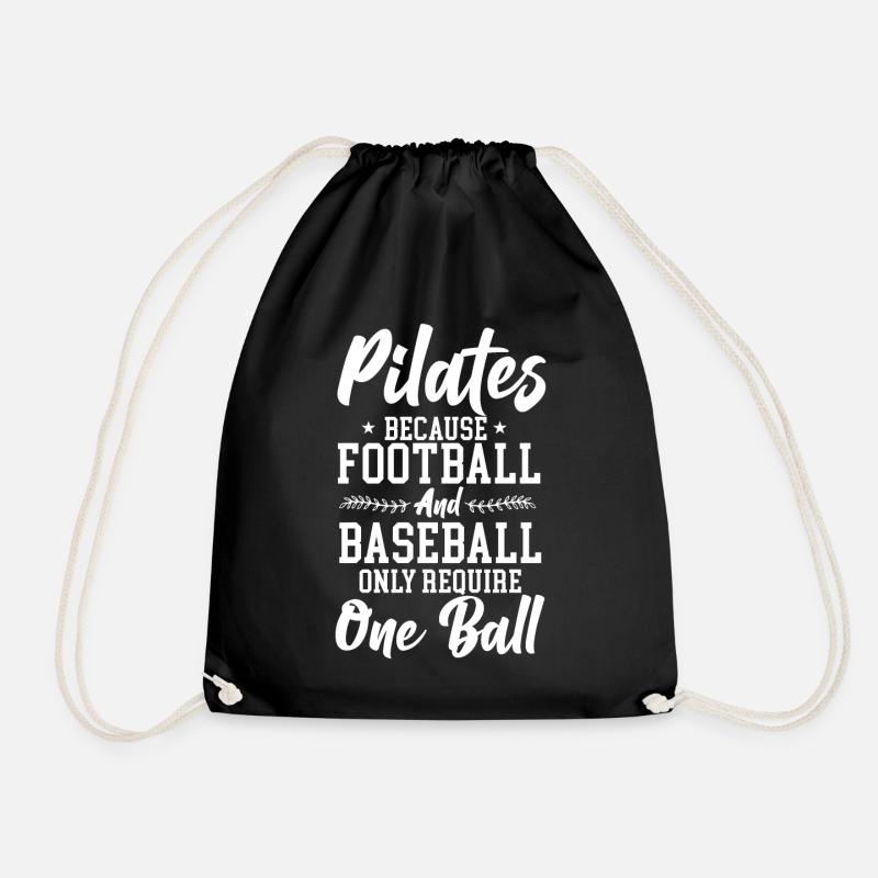 Pilates Instructor Teacher Pilates - Turnbeutel - Schwarz