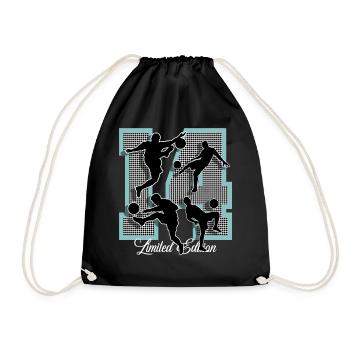 Football du 14e anniversaire - Sac de sport léger - noir - Devant