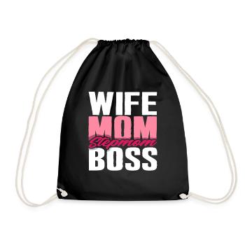 Belle-mère - Sac de sport léger - noir - Devant