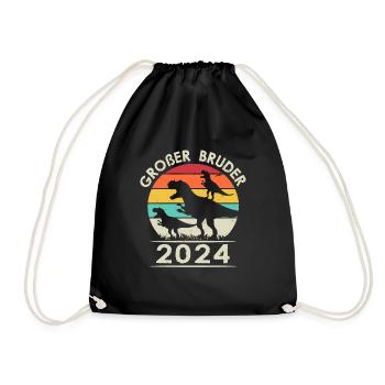 Big Brother 2024 - Drawstring Bag - black - Front