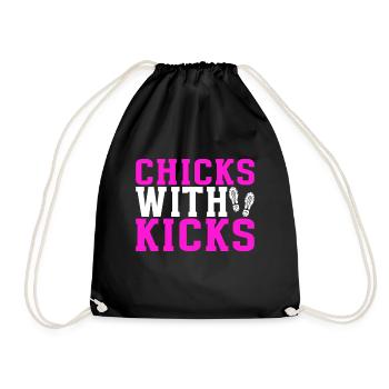 Sneakerhead Sneaker Collector - Drawstring Bag - black - Front