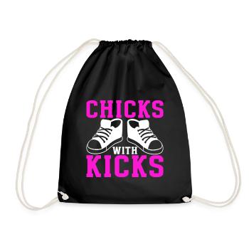 Sneakerhead Sneaker Collector - Drawstring Bag - black - Front