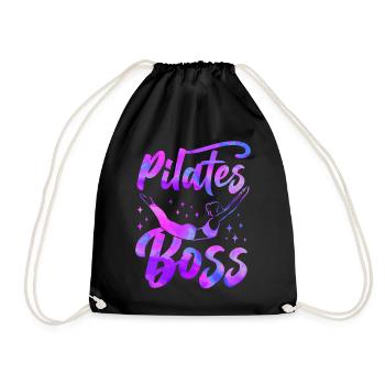 Pilates Instructor Teacher Pilates - Turnbeutel - Schwarz - Vorne