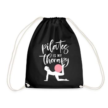 Pilates Instructor Teacher Pilates - Turnbeutel - Schwarz - Vorne