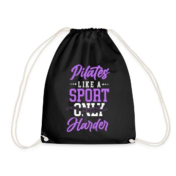 Pilates Instructor Teacher Pilates - Turnbeutel - Schwarz - Vorne