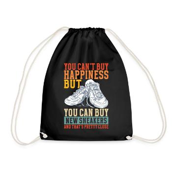Sneakerhead Sneaker Collector - Drawstring Bag - black - Front