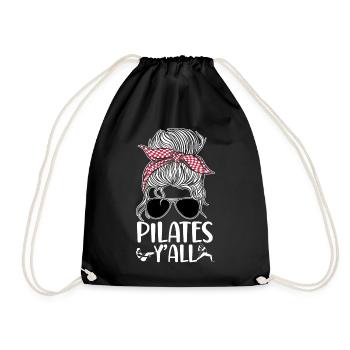 Instructeur de Pilates Enseignant - Sac de sport léger - noir - Devant