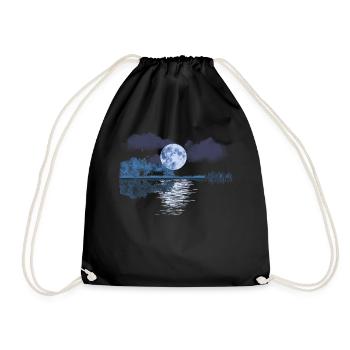 guitar, musician, music band, guitarist, - Drawstring Bag - black - Front