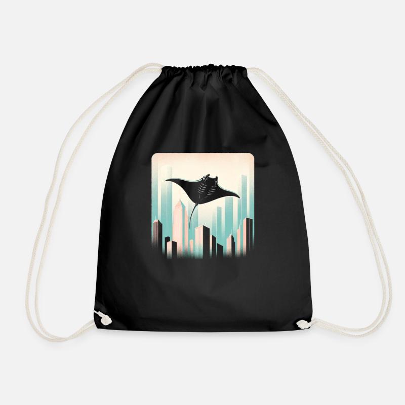 Mantarochen - Turnbeutel - Schwarz