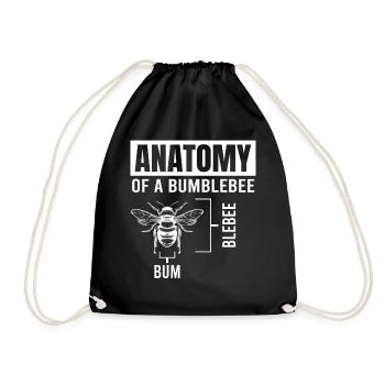 Science, Nerd, Physics, Student, Jokes, Geek - Drawstring Bag - black - Front