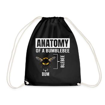 Science, Nerd, Physics, Student, Jokes, Geek - Drawstring Bag - black - Front