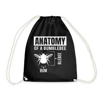 Science, Nerd, Physics, Student, Jokes, Geek - Drawstring Bag - black - Front