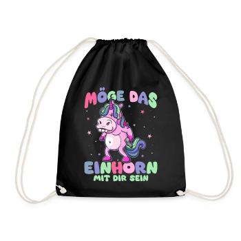 Drôle, Créature Mythique, Dinosaure, Drôle - Sac de sport léger - noir - Devant