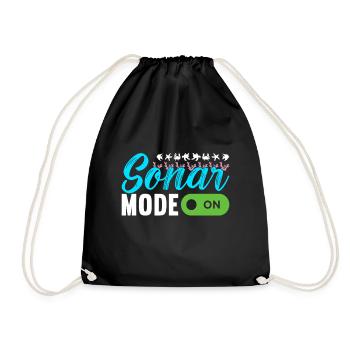 Marine Biology Marine Biologist - Drawstring Bag - black - Front