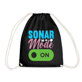 Marine Biology Marine Biologist - Drawstring Bag - black - Front