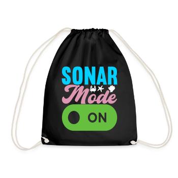 Marine Biology Marine Biologist - Drawstring Bag - black - Front