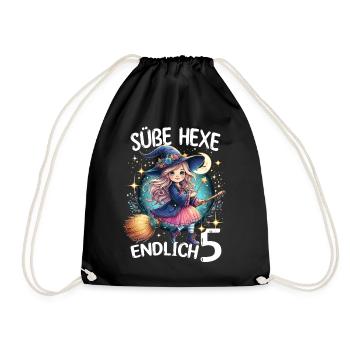 Douce sorcière enfin 5 - Sac de sport léger - noir - Devant